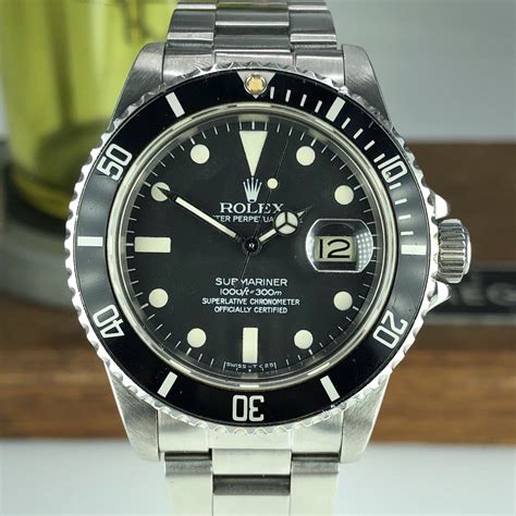 rolex 16800 matte dial for sale|rolex submariner 16800 review.